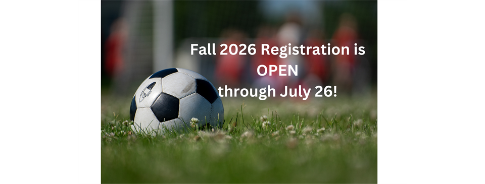 Fall 2026 Registration Open
